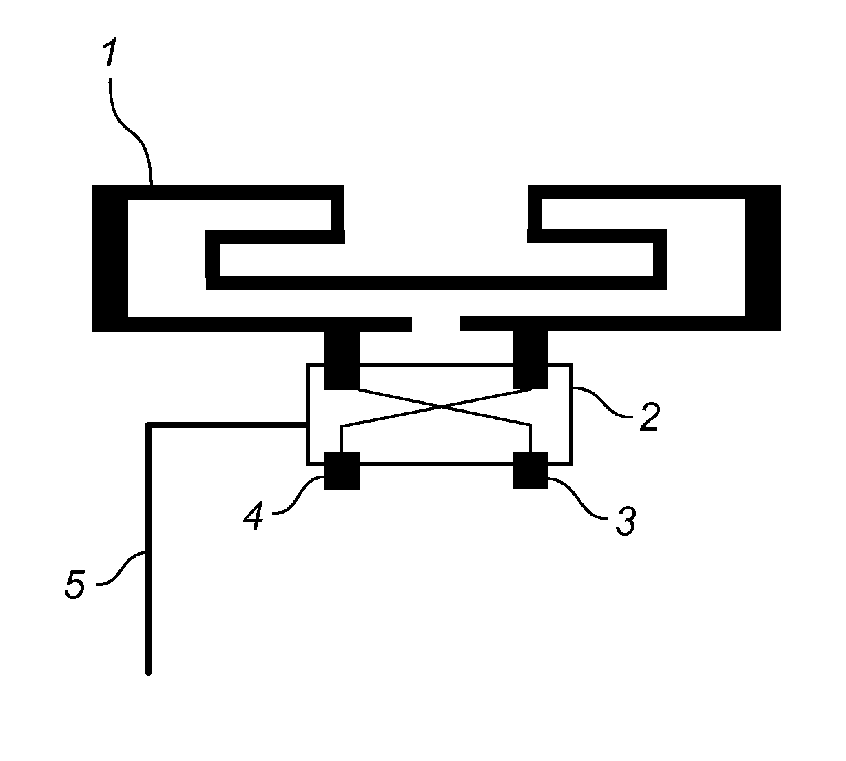 Loop antenna with switchable feeding and grounding points