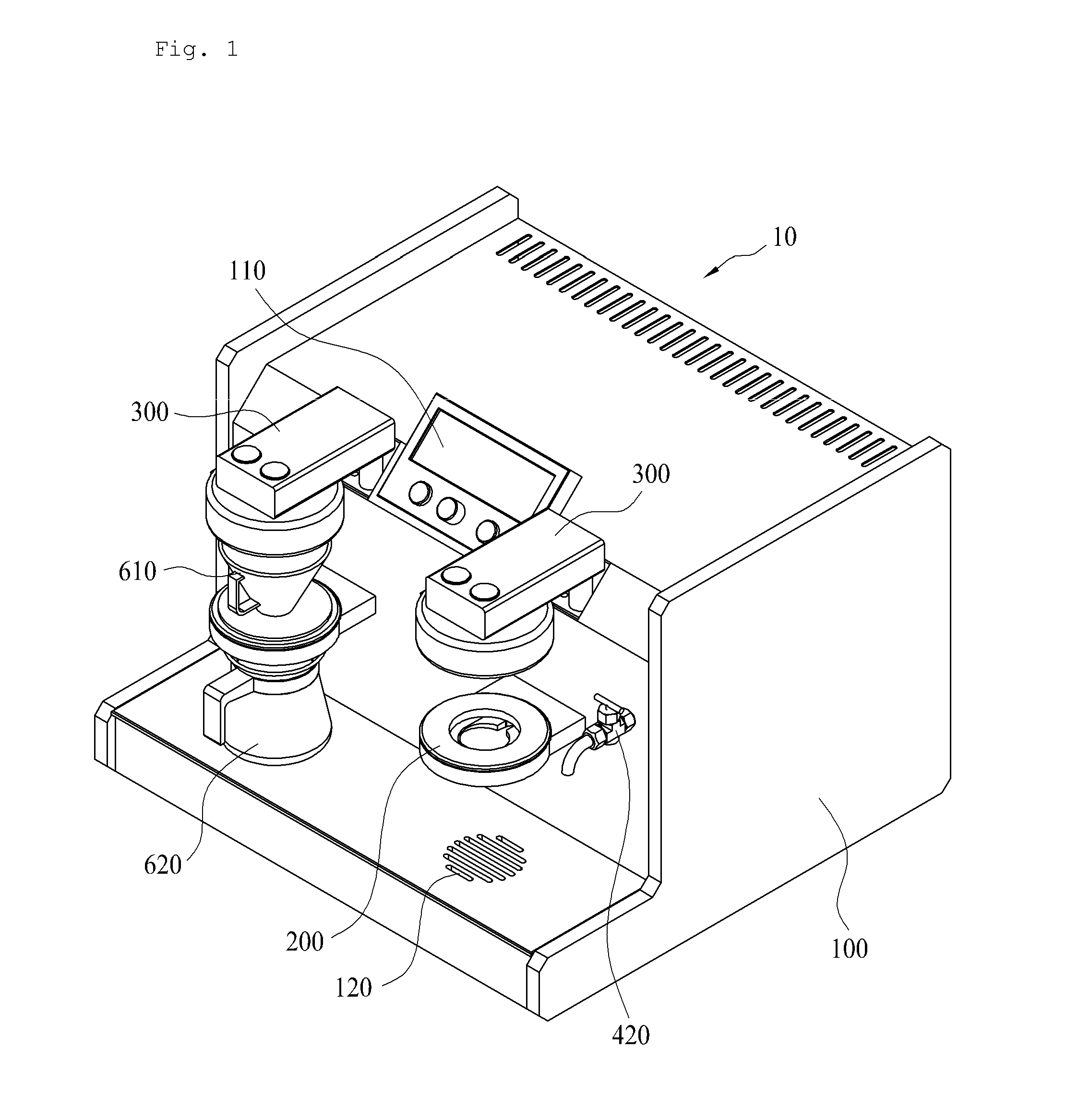 Auto coffee drip apparatus