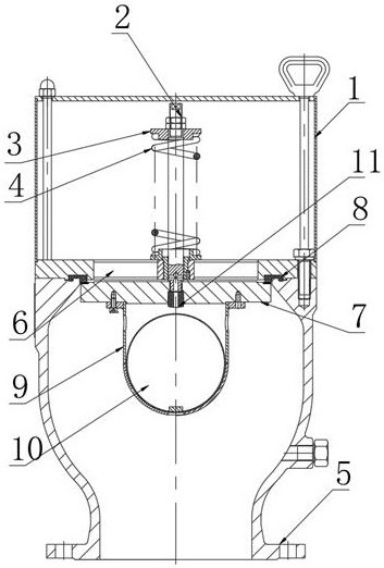 Integrated gas injection micro-exhaust valve