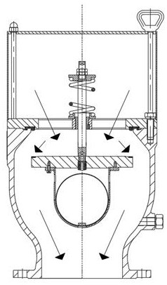 Integrated gas injection micro-exhaust valve