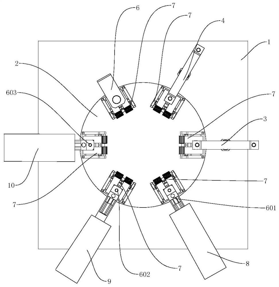 A water purifier float valve float joint automatic assembly equipment