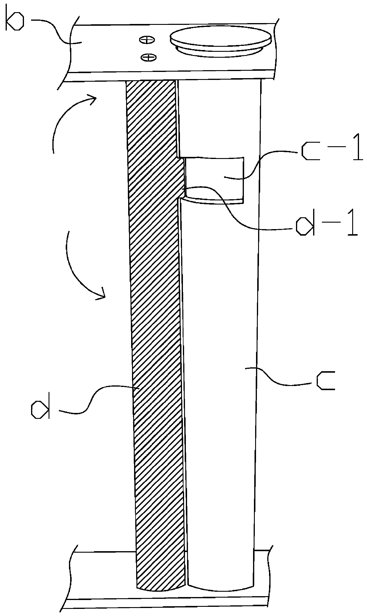 Firm automobile door hinge