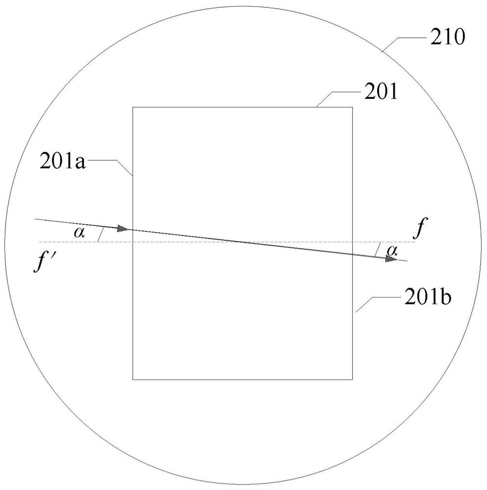 Laser crystal detection device, system and method and image processing method