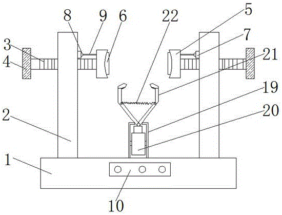 Workpiece finishing clamping device