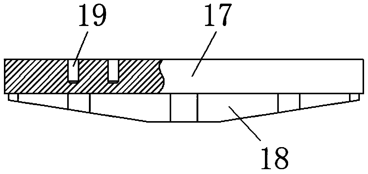 Moving bottom frame of movable six-axis robot