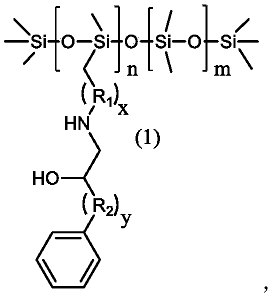 A kind of aminohydroxysiloxane polymer and preparation method thereof