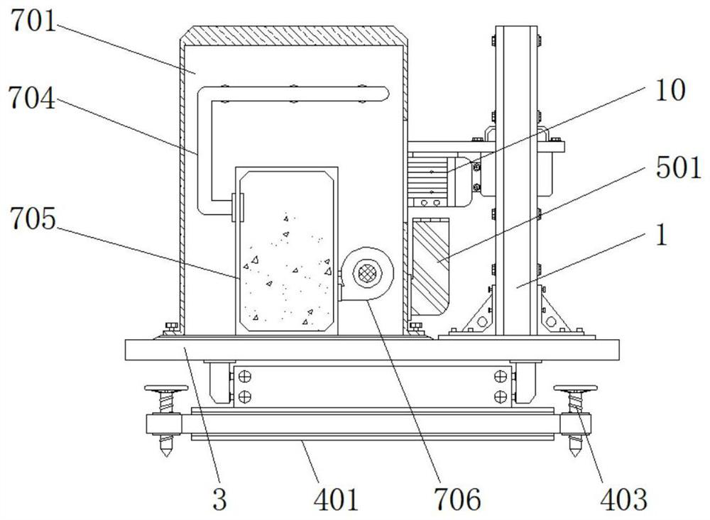 Efficient and environment-friendly cutting equipment for metal doors and windows