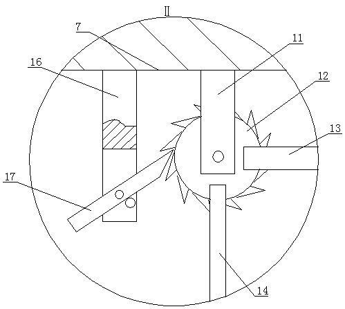 Plastic pipe surface spraying device