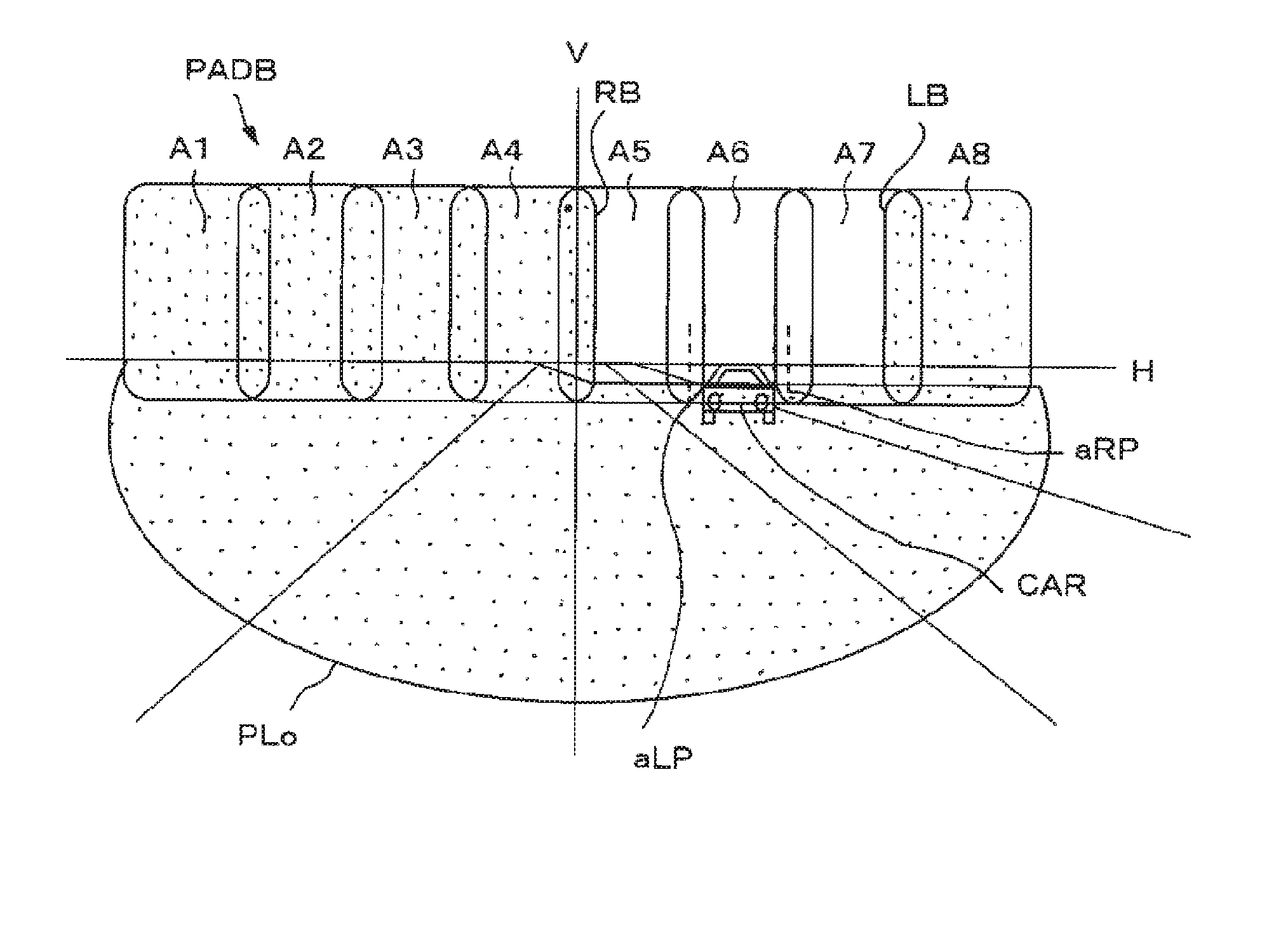 Light distribution control method and light distribution control device for a vehicular headlamp