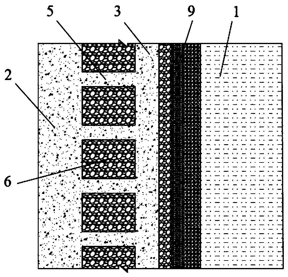 Permeable Gravity Retaining Wall Structure Embedded with Crushed Stone Columns and Its Construction Method