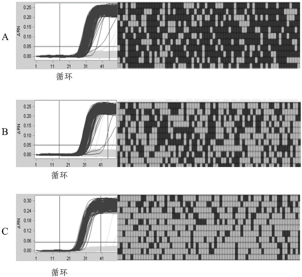 Digital PCR (polymerase chain reaction) detection method for transgenic components