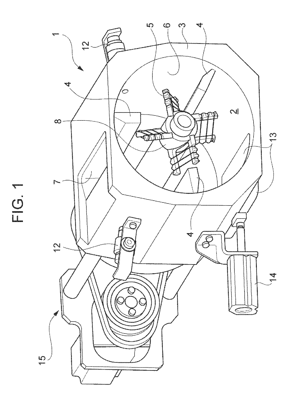 Granulated body manufacturing apparatus and method