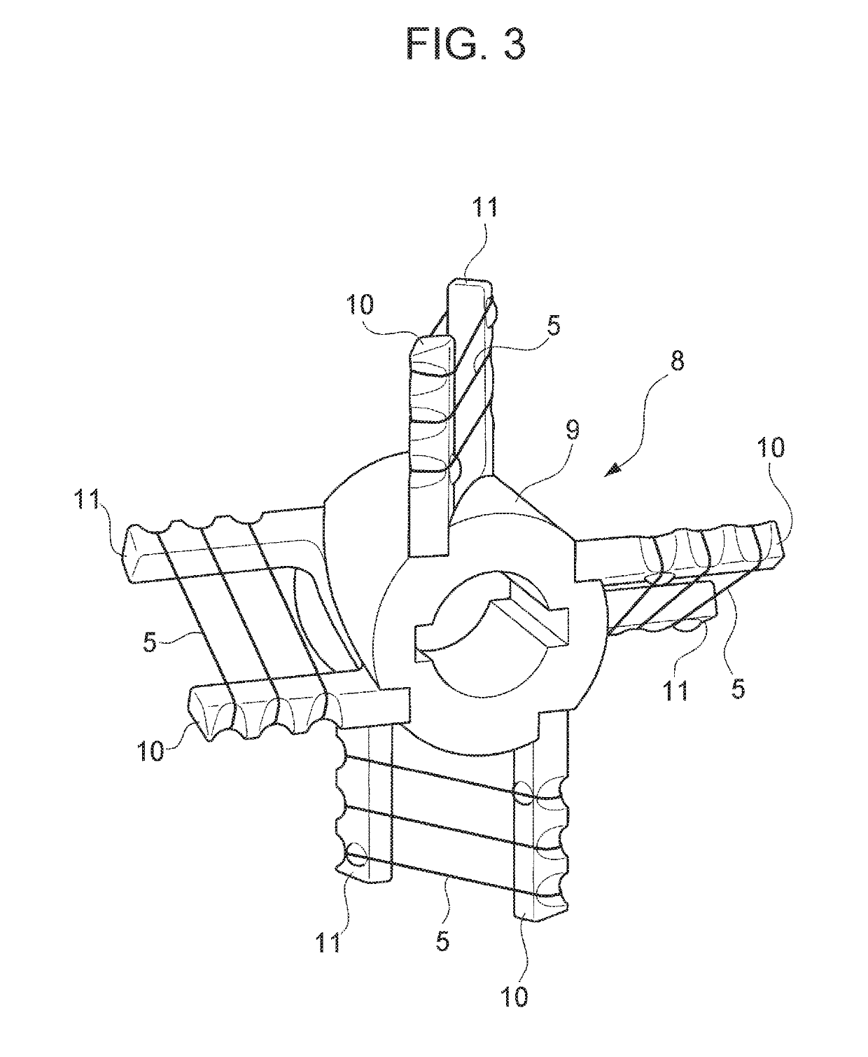 Granulated body manufacturing apparatus and method