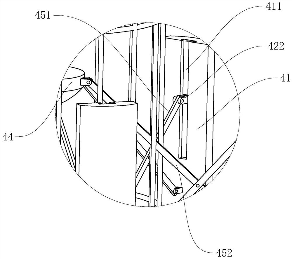 Stiffened variable cross section high-pressure jet grouting pile antiskid wall construction method