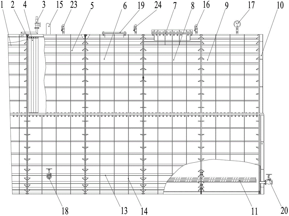 Full-recovery shield tunnel enter and exit water stop device