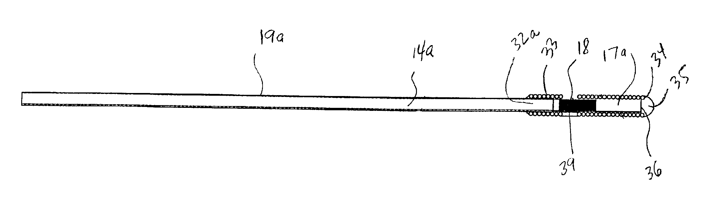 Catheters with fluorescent temperature sensors