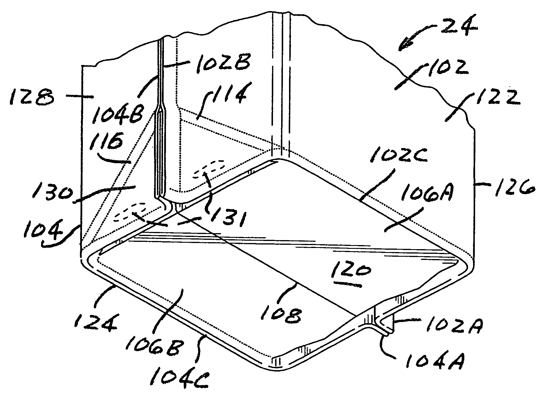 System and package for dispensing flowable material and method for product dispensing