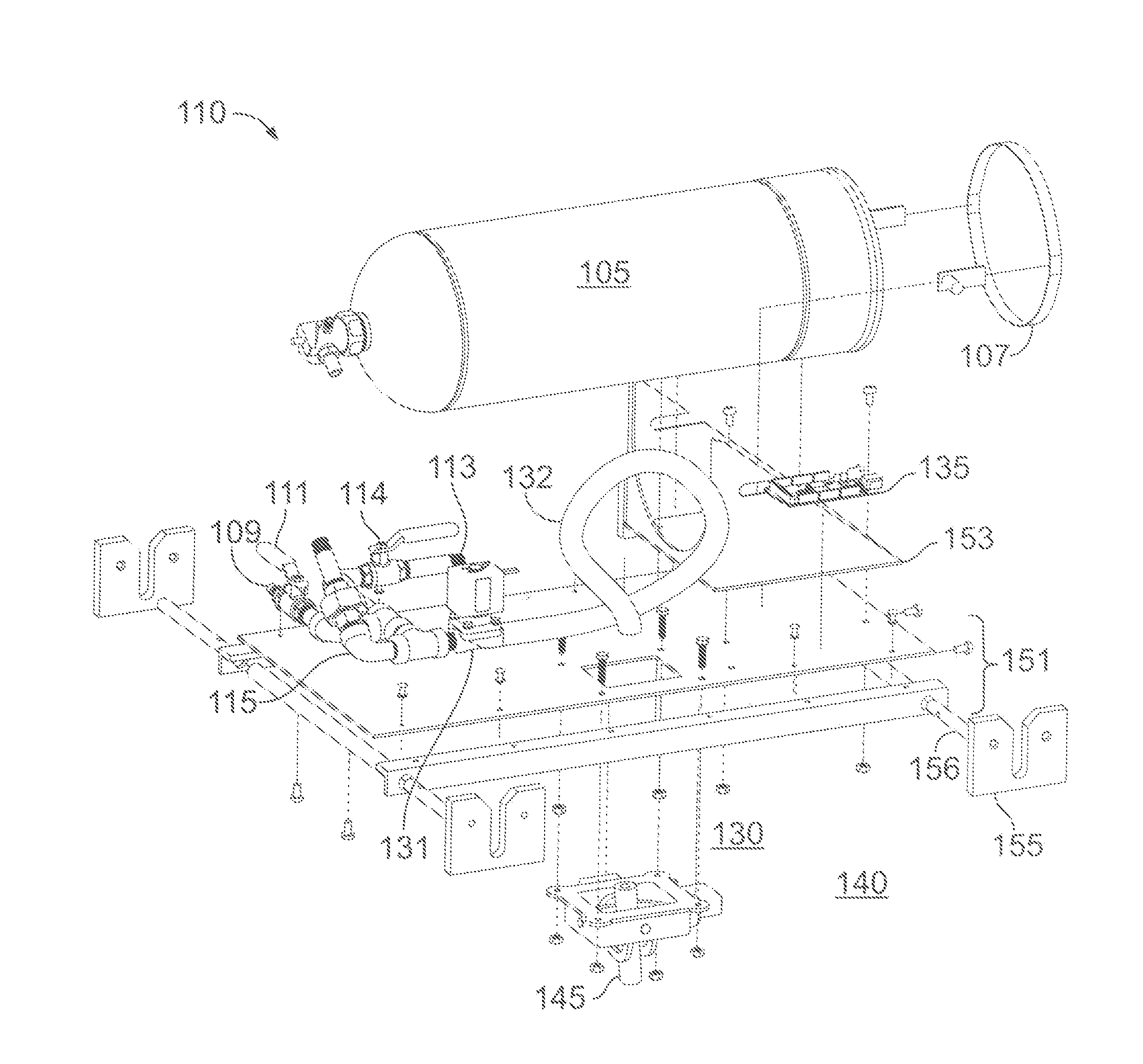 Automatic fire targeting and extinguishing system and method