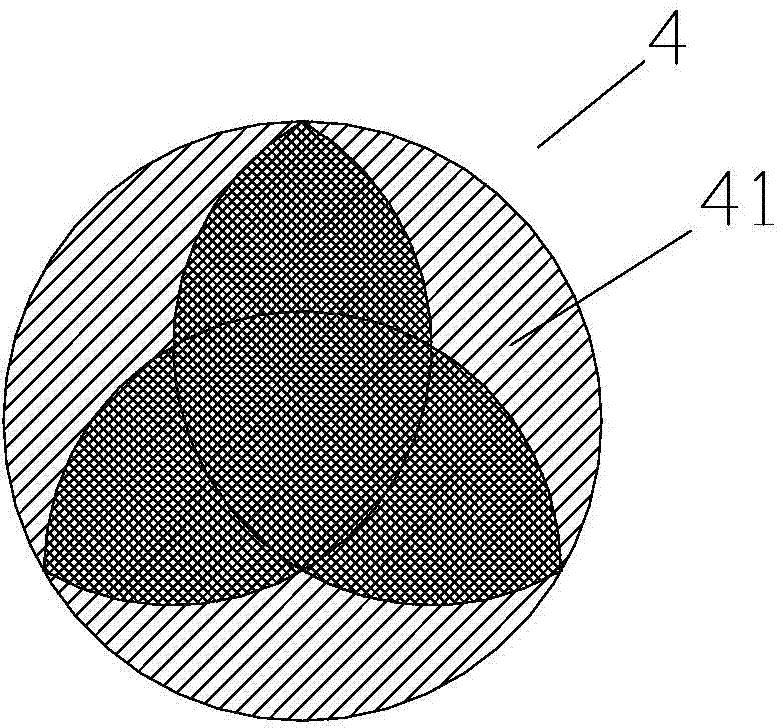 Sectioned degradable plugging device