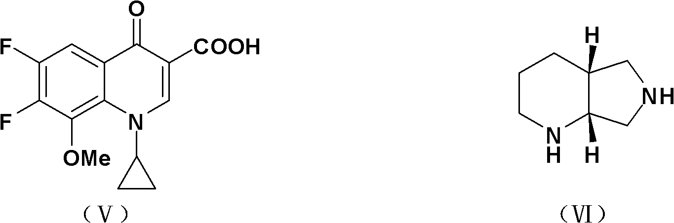 Process for crystallizing moxifloxacin hydrochloride