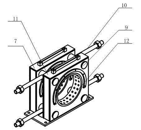 Steel tube cooling device