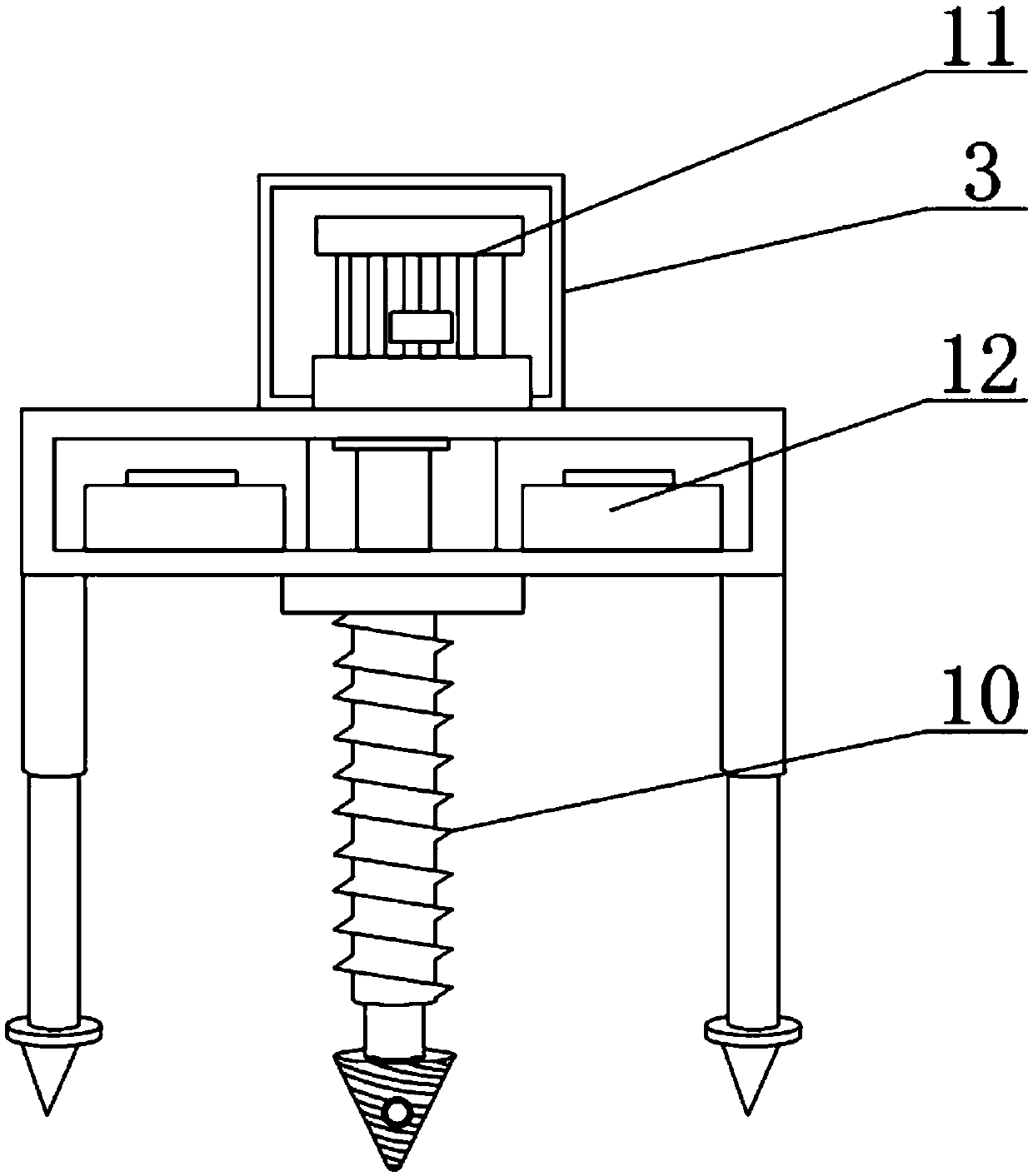 Geological survey equipment