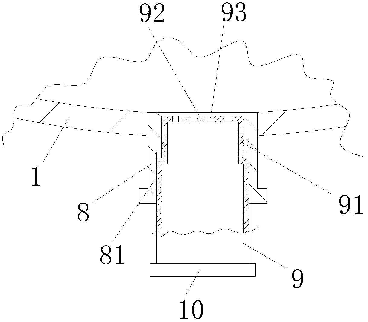 Raw material cooking apparatus for producing soy sauce