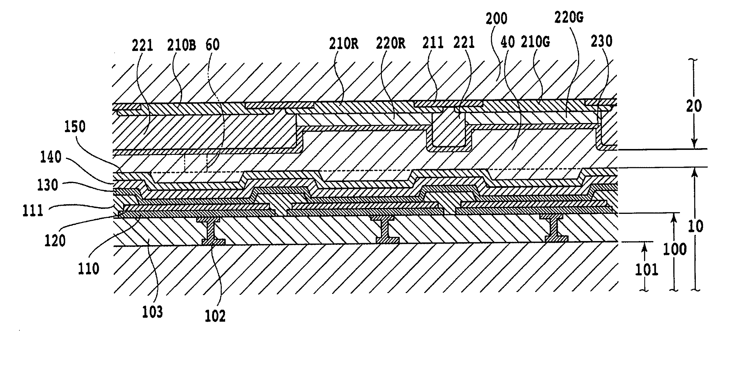 Organic el display and method for manufacturing same