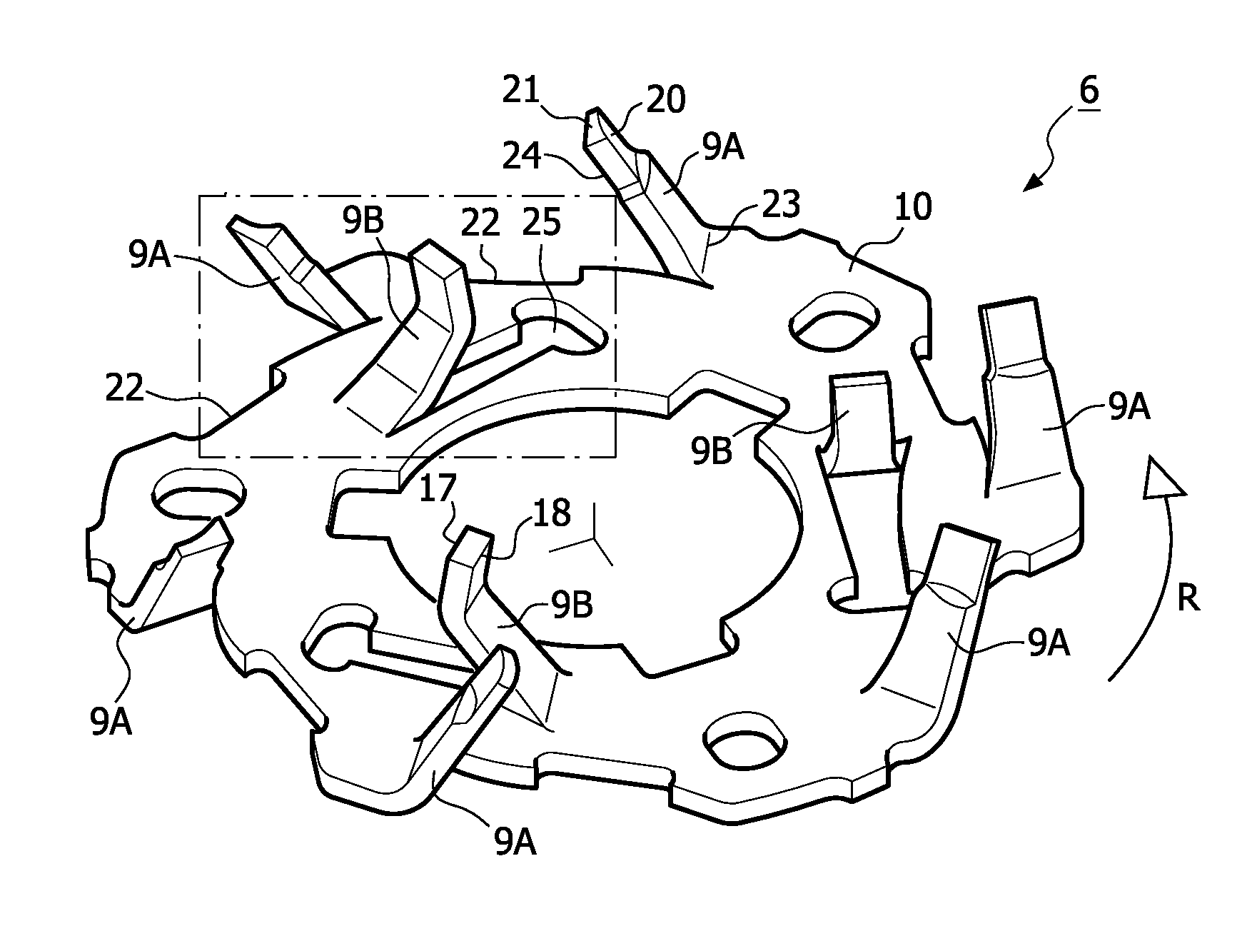 Method of manufacturing a cutting member of a shaver