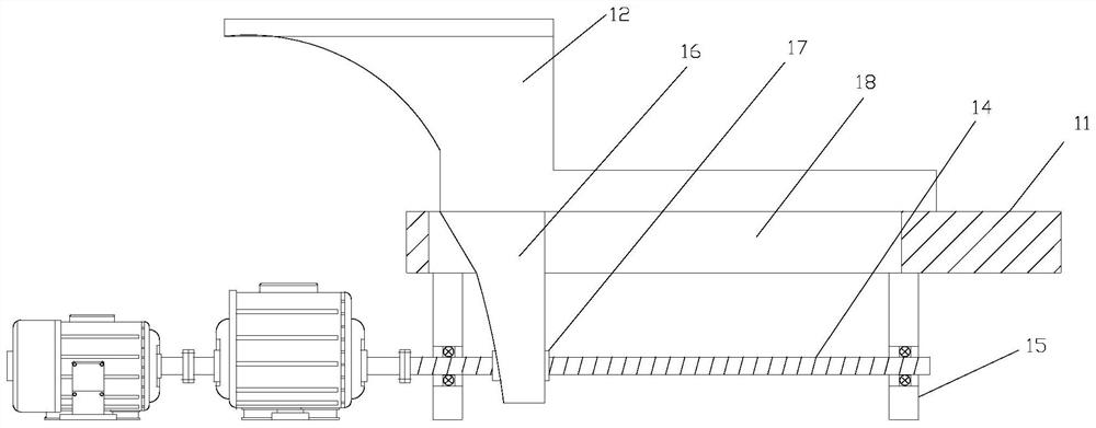 A punching device for furniture boards