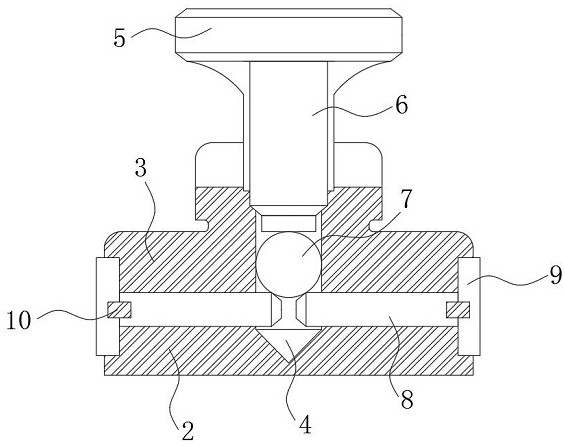 Processing equipment with oil film covering and antifouling detection functions for bicycle tower footing