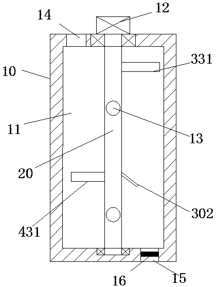 A water-soluble particle mixing and stirring equipment