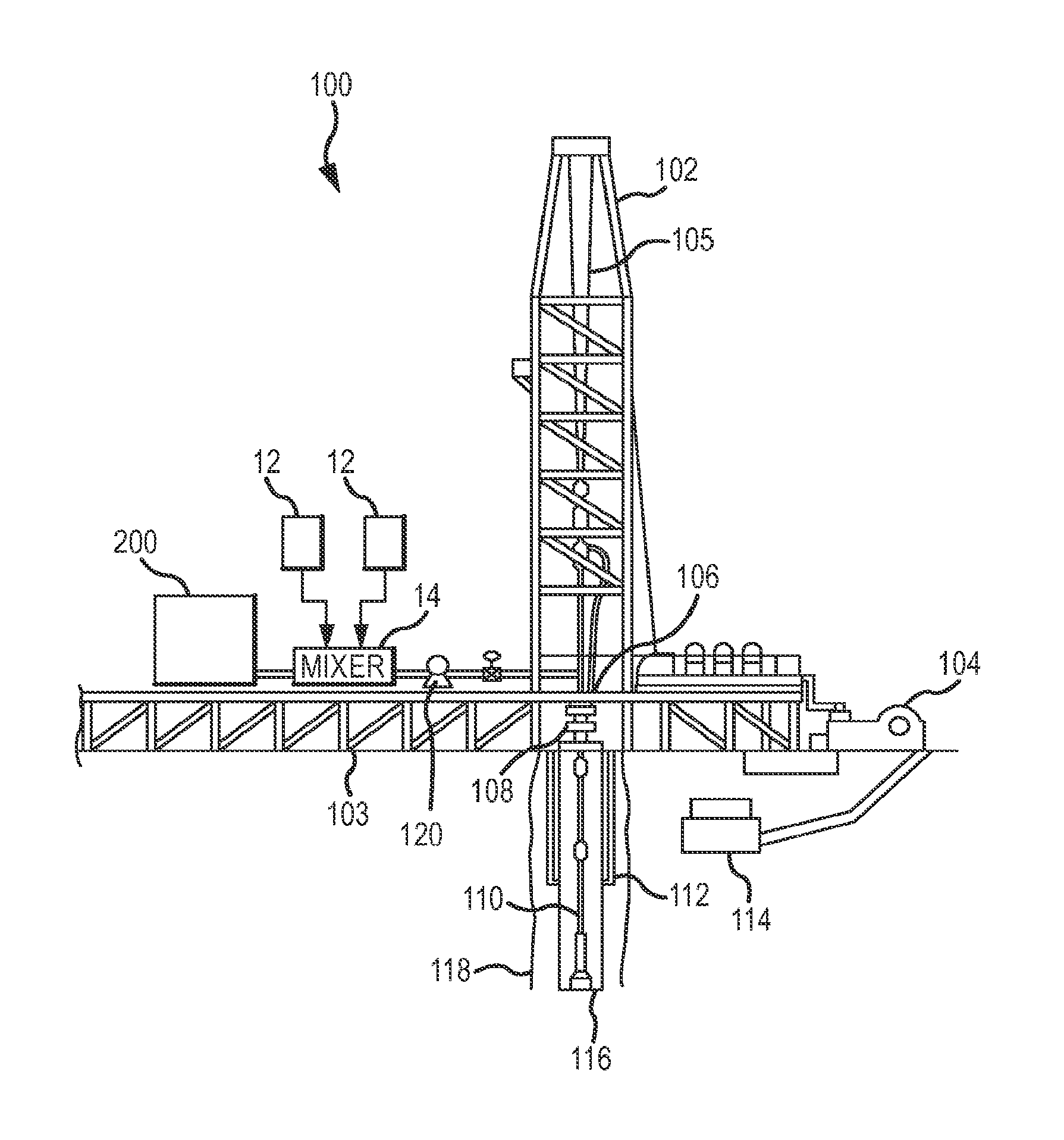 System, method and apparatus for manufacturing stable cement slurry for downhole injection