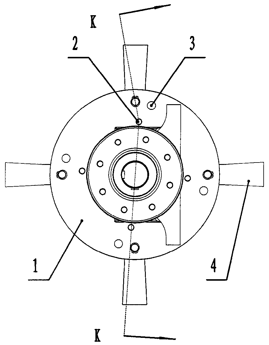 A limit device for convenient hammer replacement for hammer mill