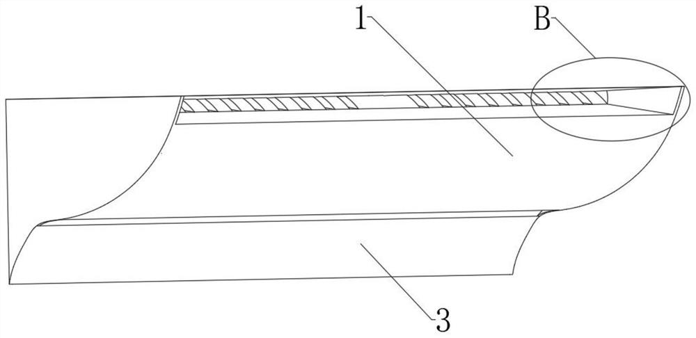 Smoke dust suction device applied to laser surface decontamination