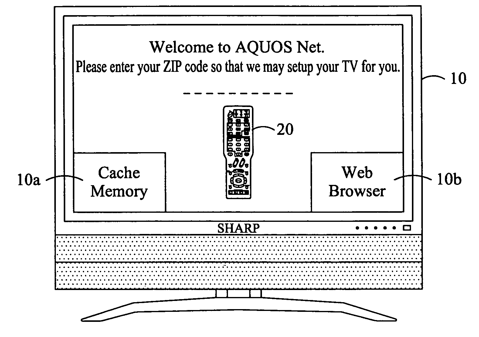 Television system having internet web browsing capability