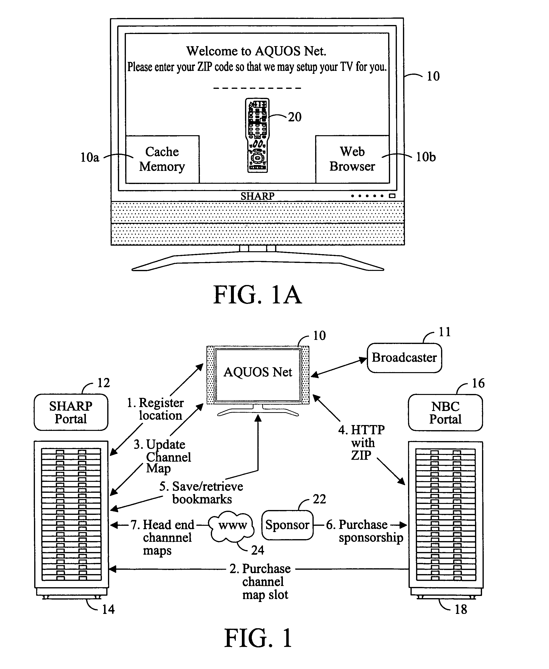 Television system having internet web browsing capability