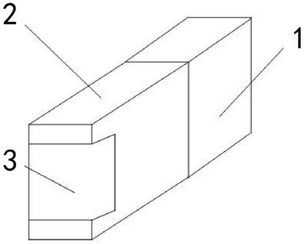 Low-heat-conductivity multi-layer composite magnesium-hercynite brick and preparation process thereof