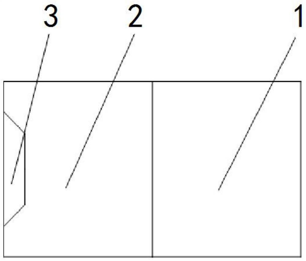 Low-heat-conductivity multi-layer composite magnesium-hercynite brick and preparation process thereof