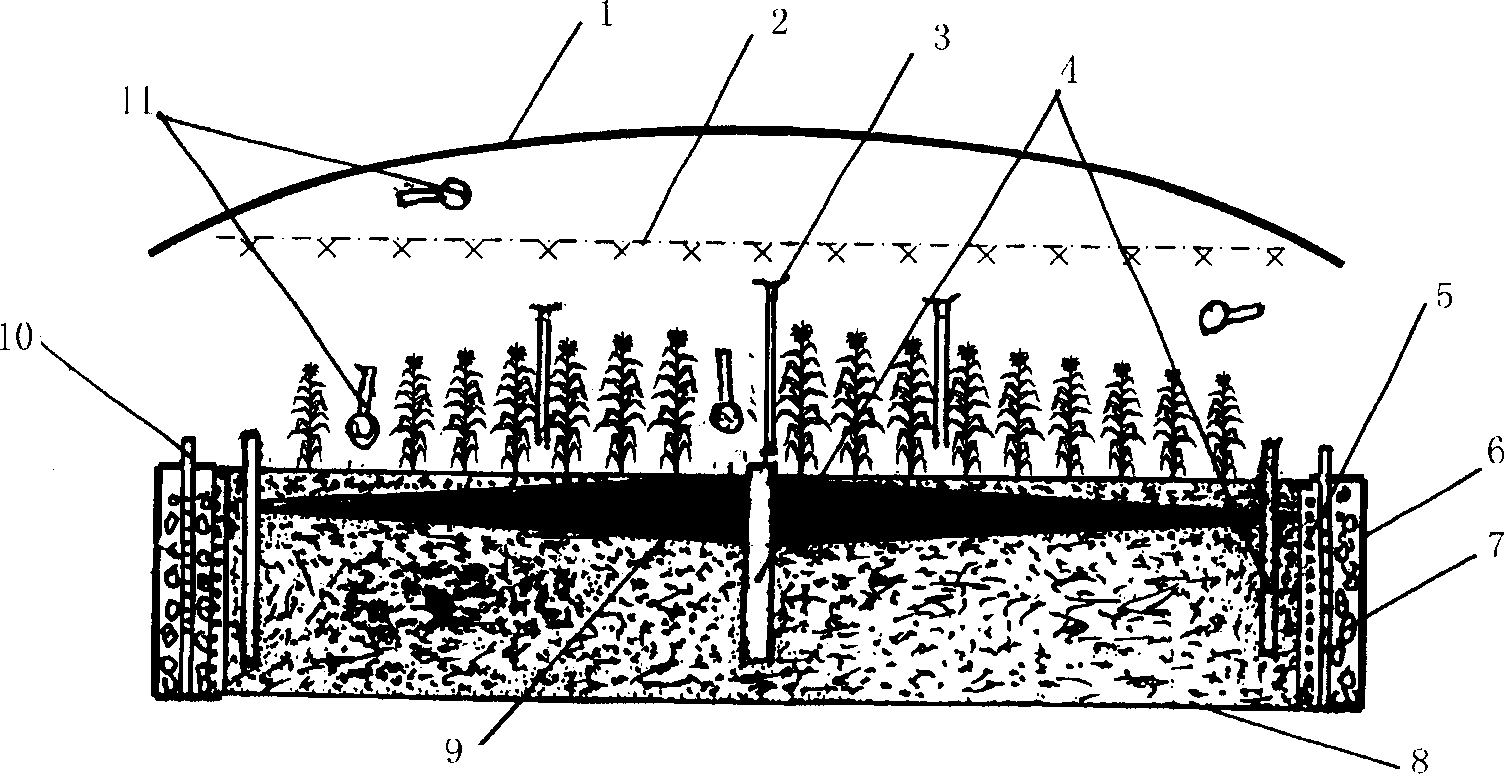 System for implementing soil moisture management and moisture gradient authentication