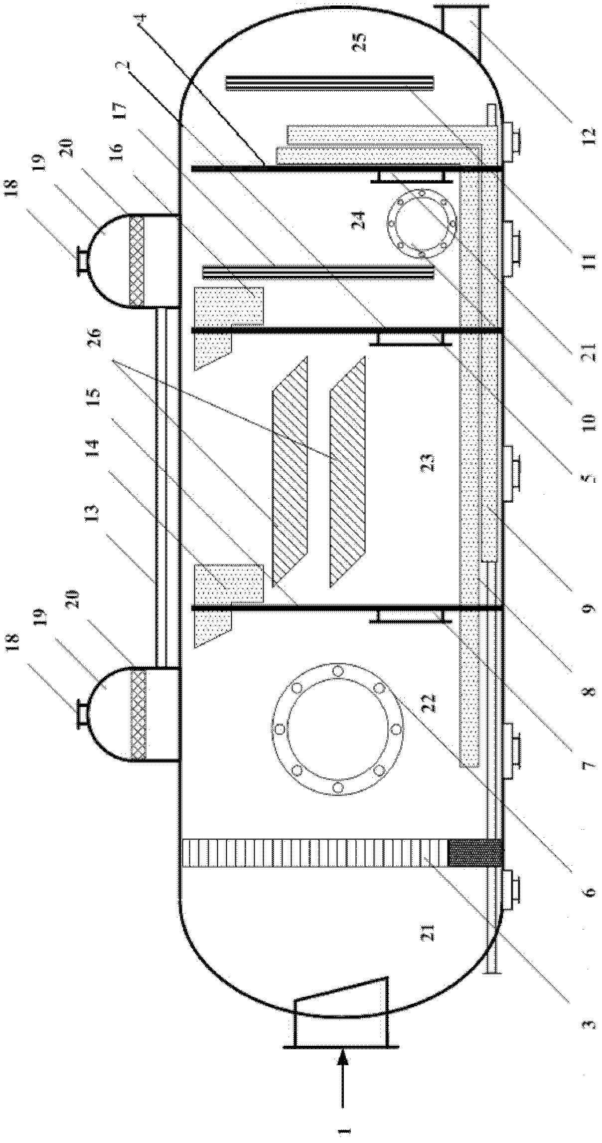 Electric dehydrating oil-water separator with constant liquid level