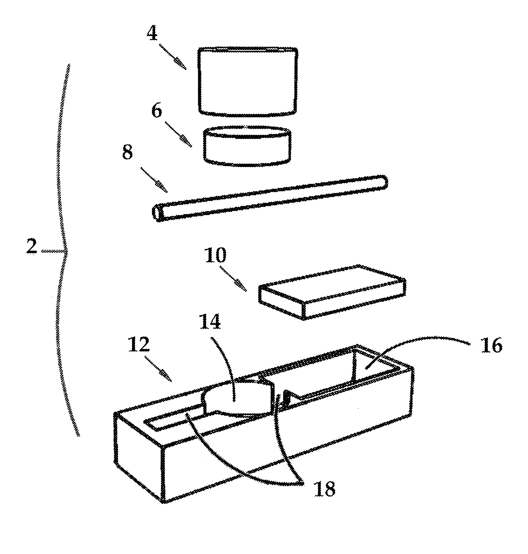 Modular, cleanable tactile switch mechanism for use in electronic pipes and other "heirloom" electromechanical applications