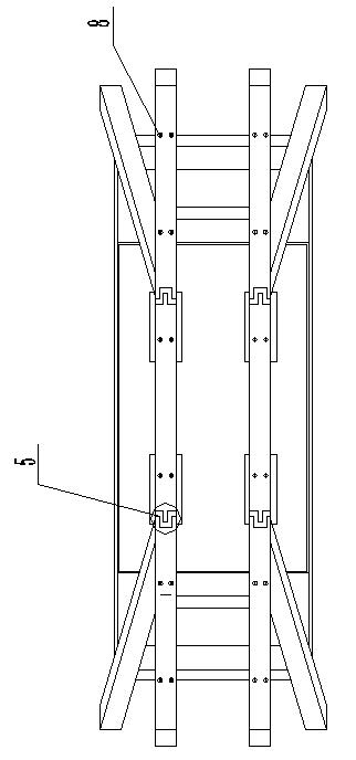 Gear shaft overhauling and washing device