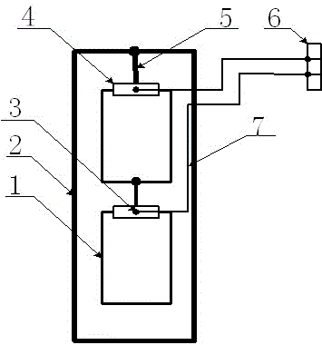 Pulse current based oil well casing cathode protection system and electrode arrangement method thereof