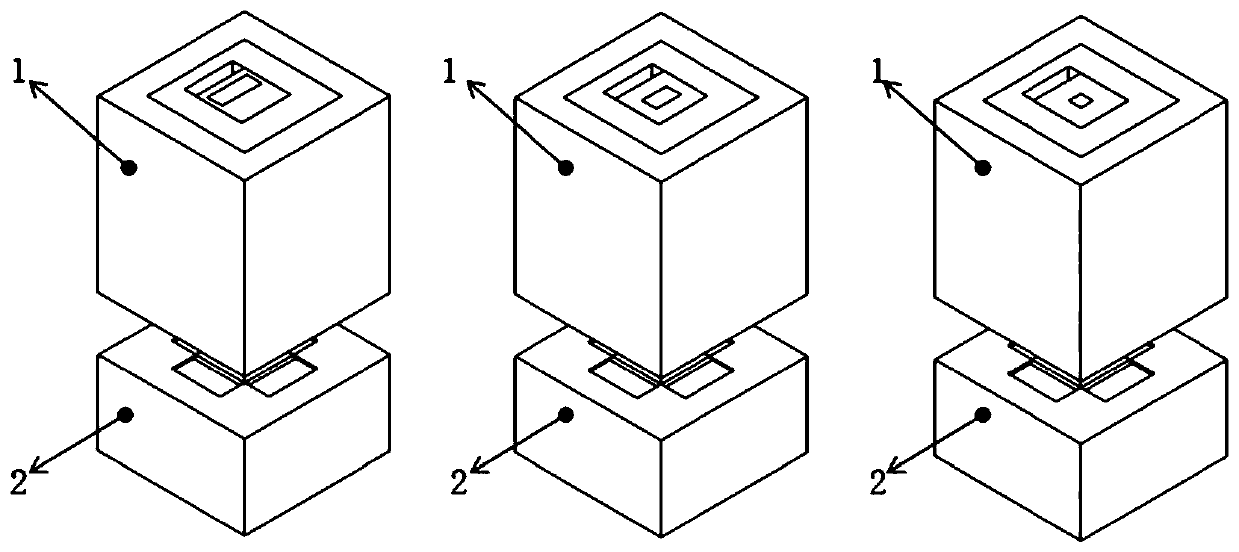 Metal plate local punching and edge wrapping connection mold and working method thereof