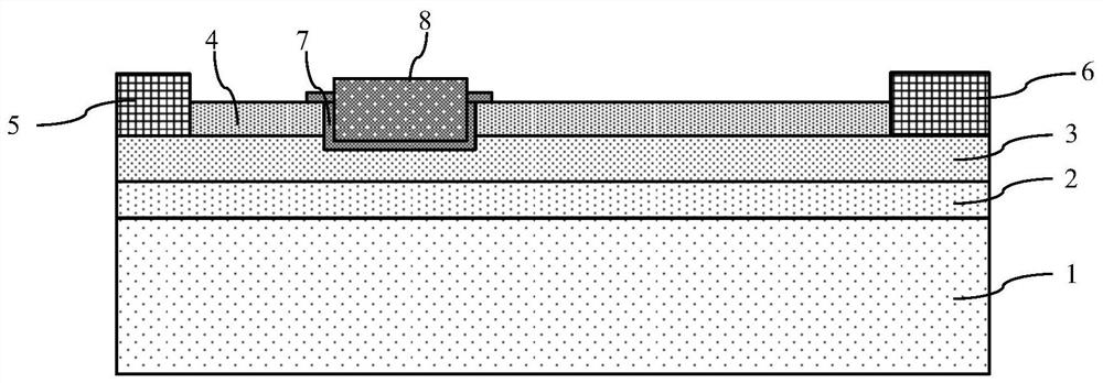 Planar high electron mobility transistor