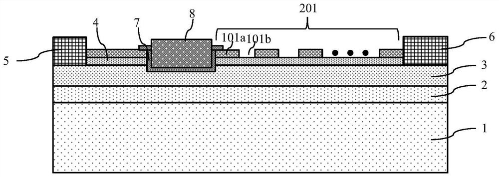 Planar high electron mobility transistor