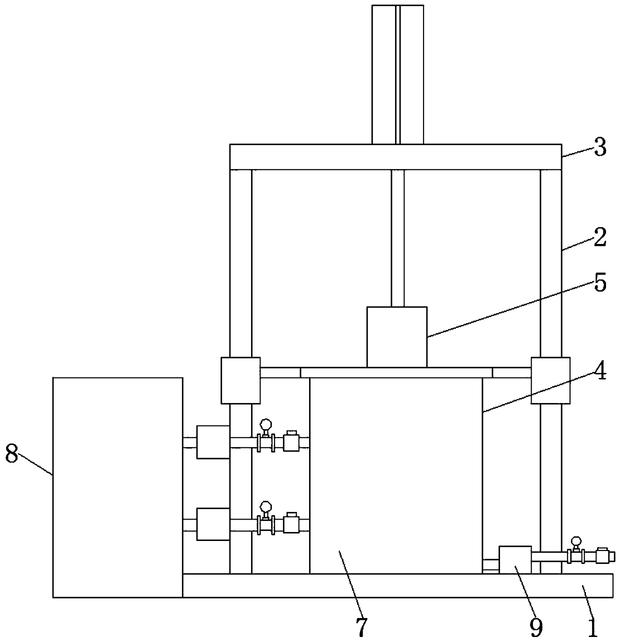 Cleaning device for precise bearing ring