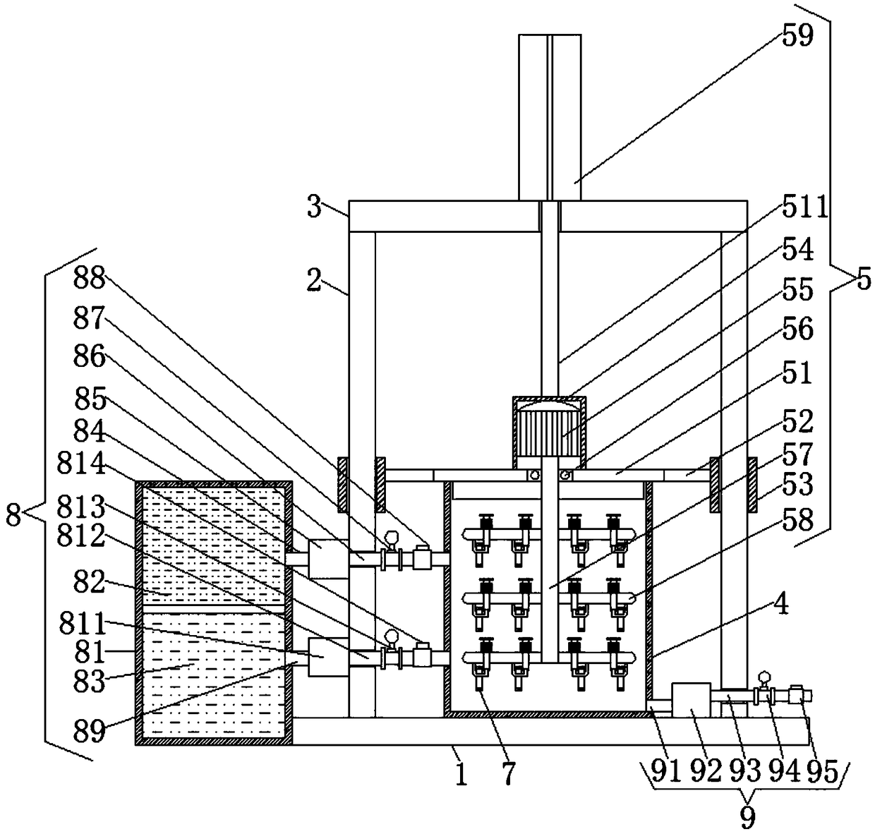 Cleaning device for precise bearing ring