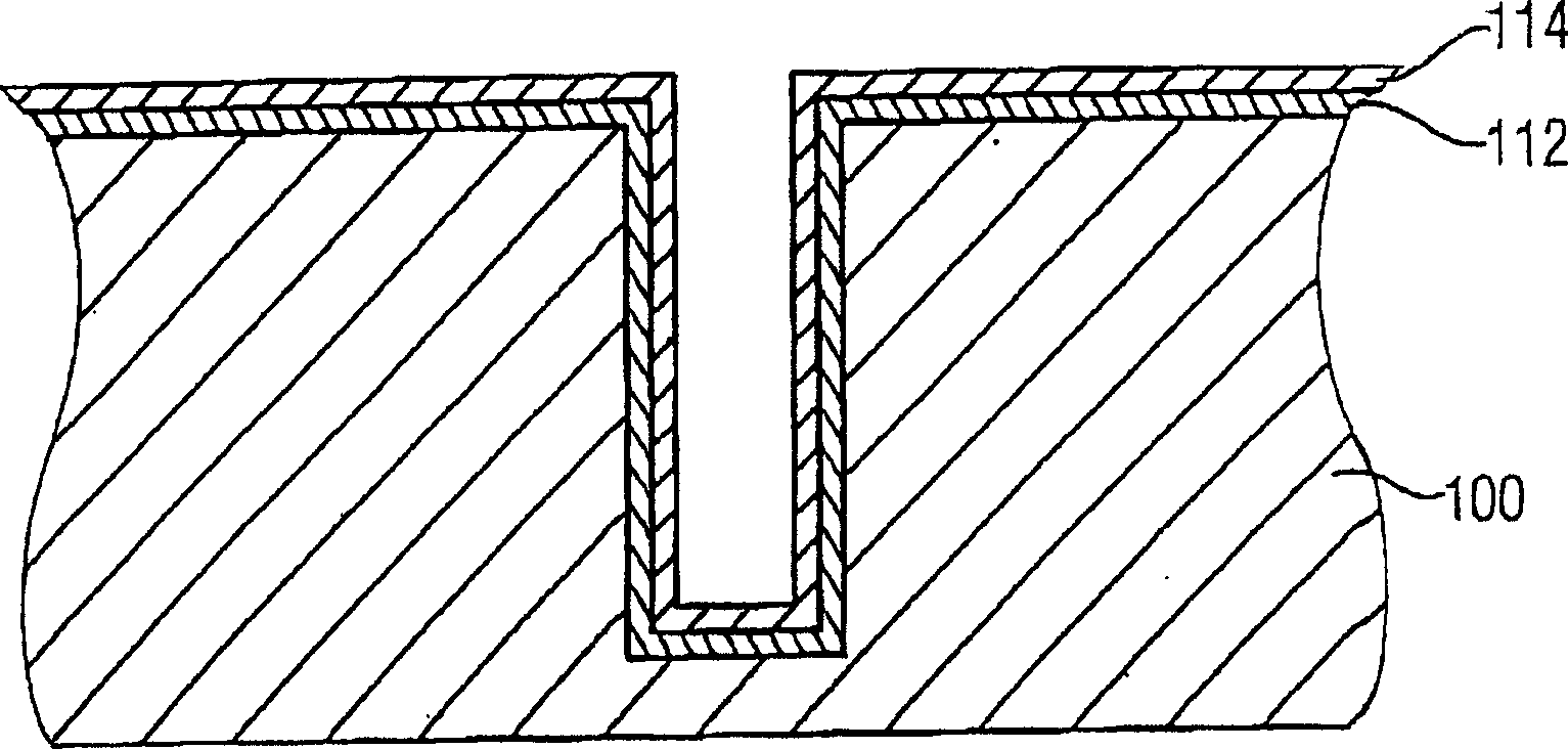 Method for fabrication of a contact structure